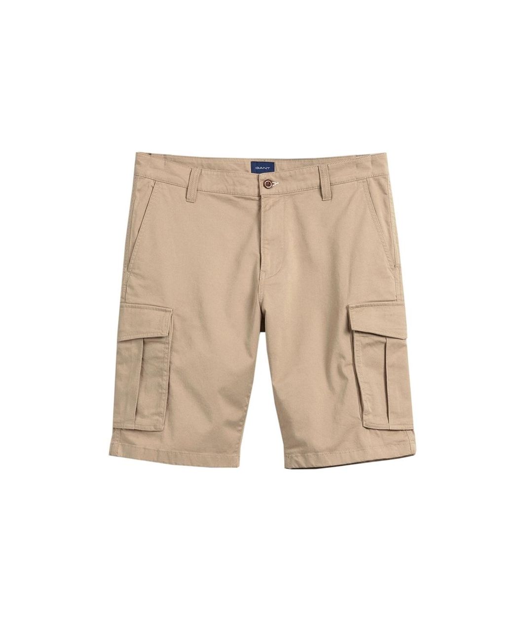 Gant Natural D1 Relaxed Twill Cargo Shorts for men