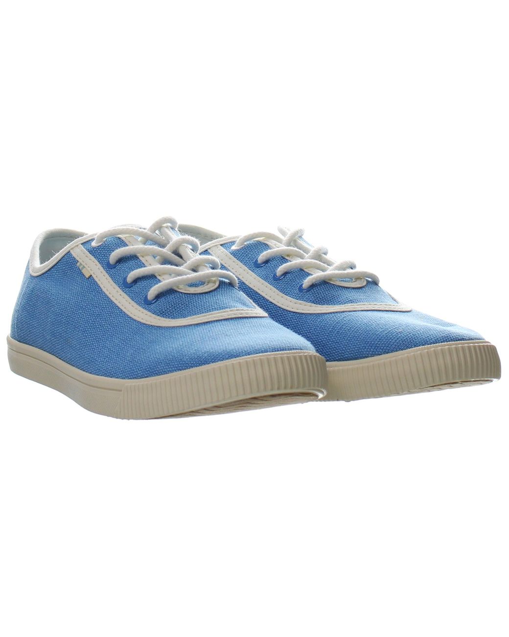 TOMS Blue Low Plimsolls Canvas