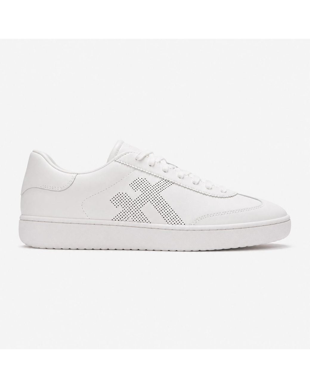 Fitflop White The Dash Ff T-Toe Casual Trainers Urban Leather