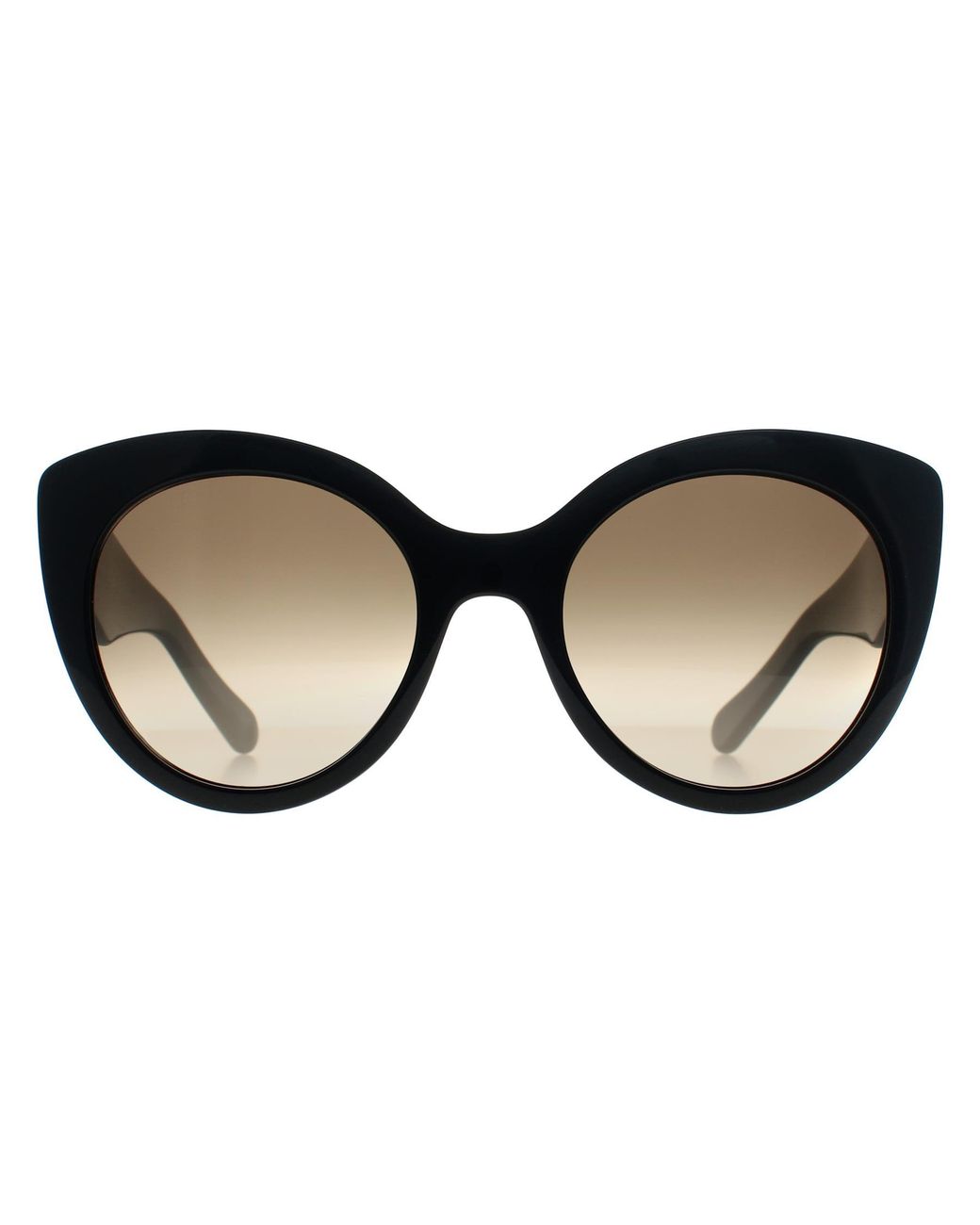 Ferragamo Brown Cat Eye Gancini Sf964S