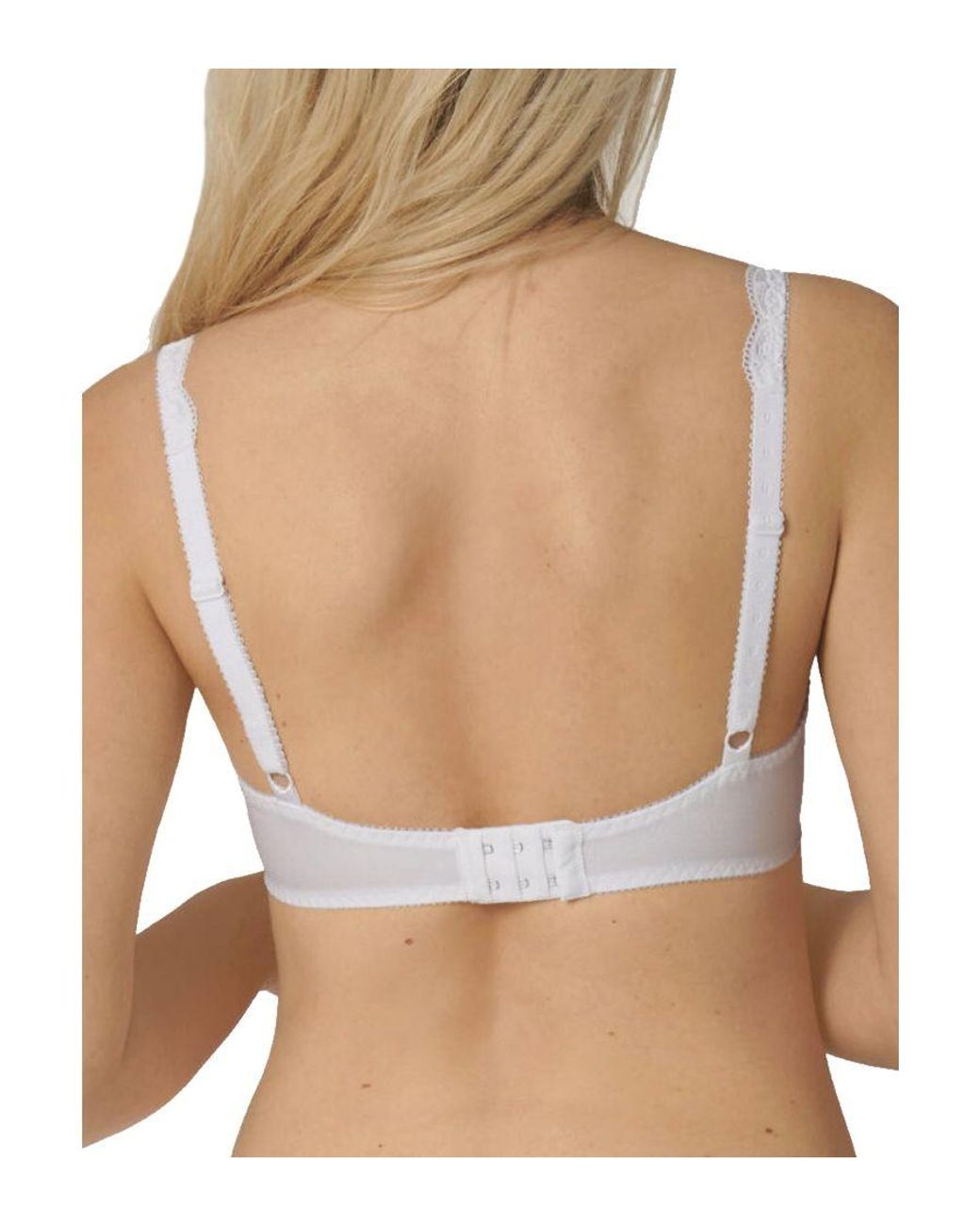 Triumph White Amourette 300 Whp Half Cup Padded Bra