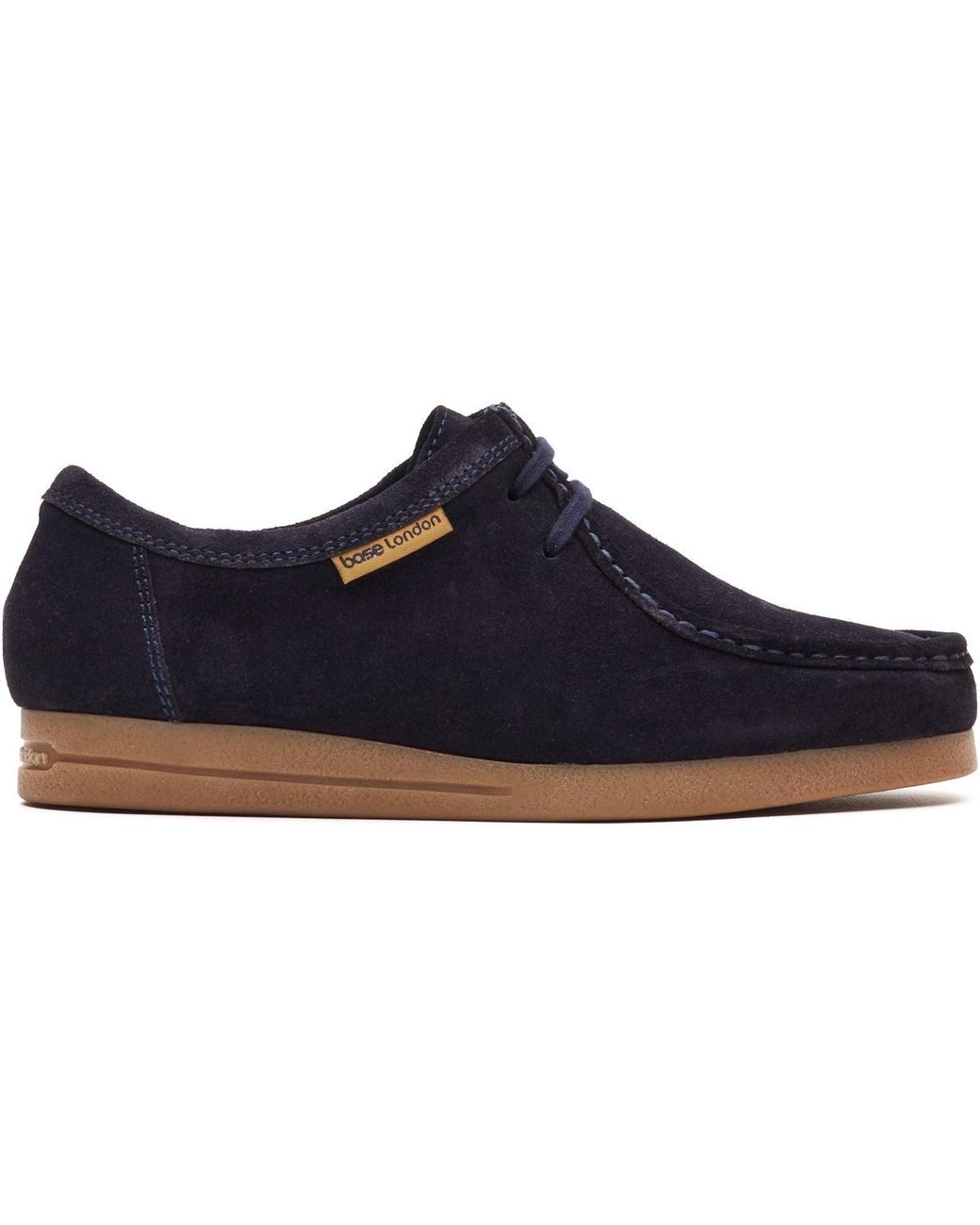 Base London Blue Koko Moccasins Leather for men