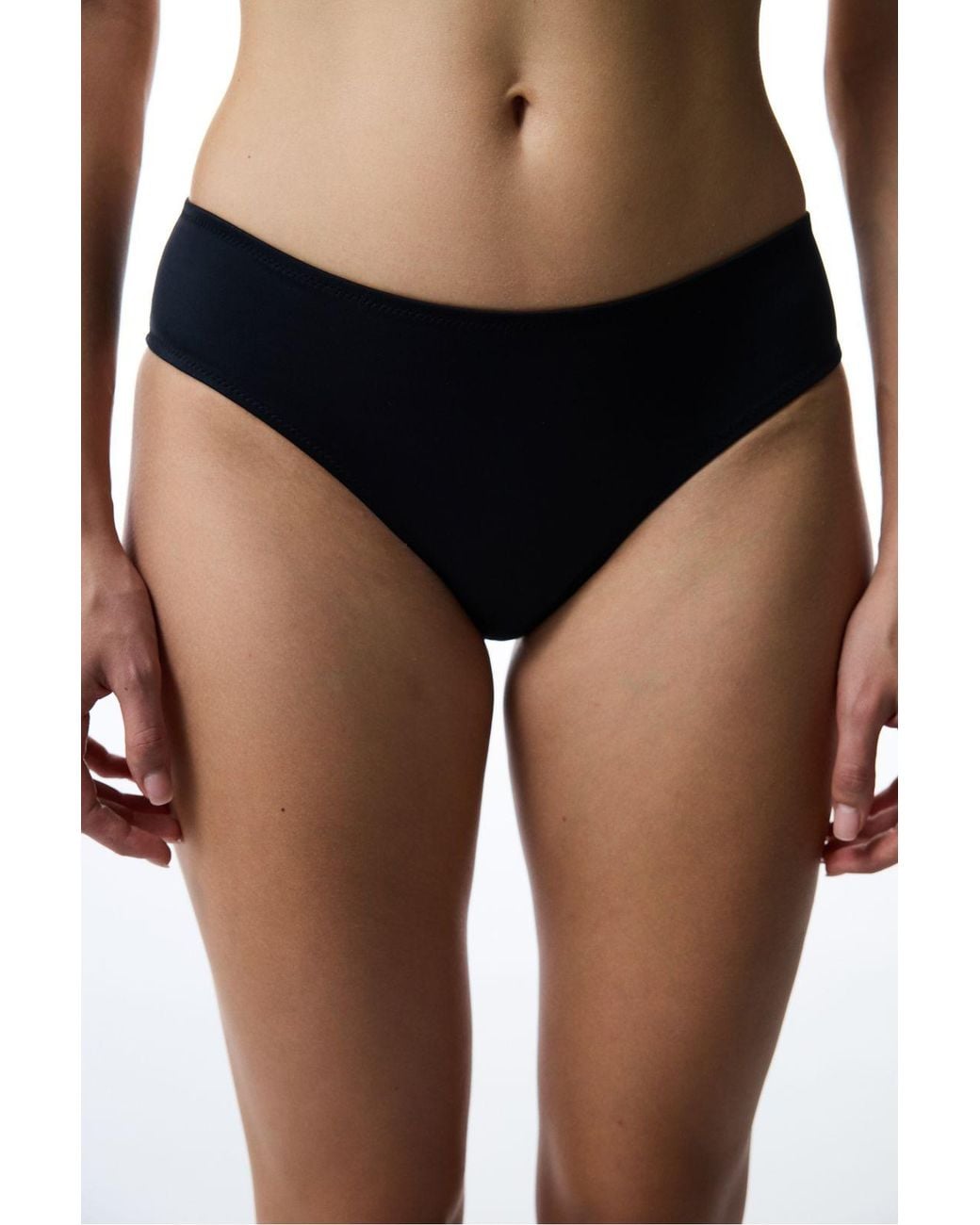 Penti Black Hipster Mid Rise Bikini Bottom