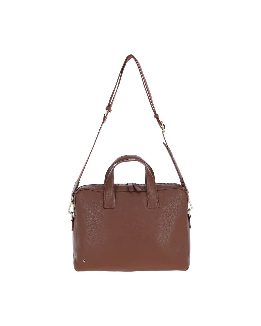 Gabicci Brown Real Leather Messenger Bag for men