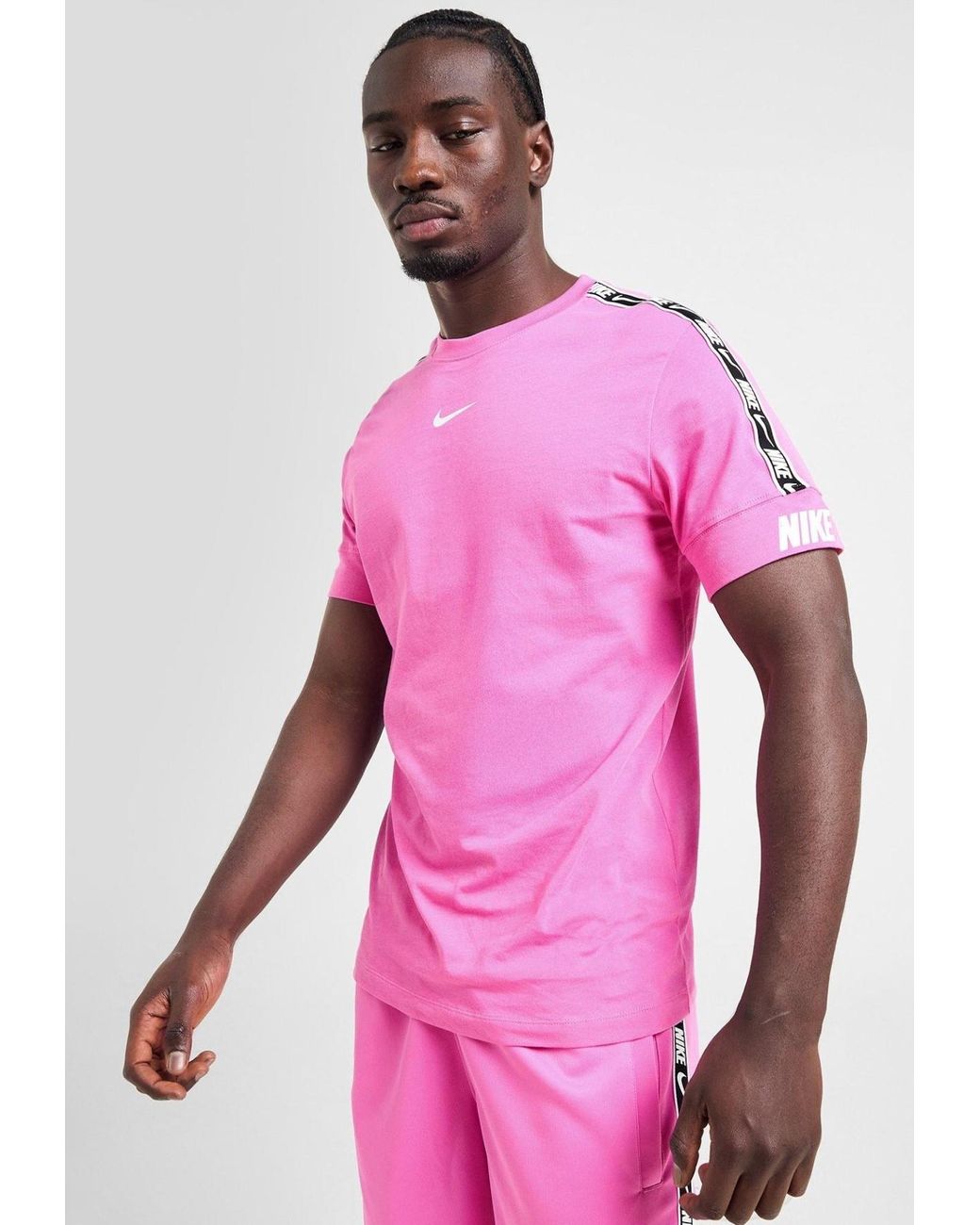 nike pink mens t shirt