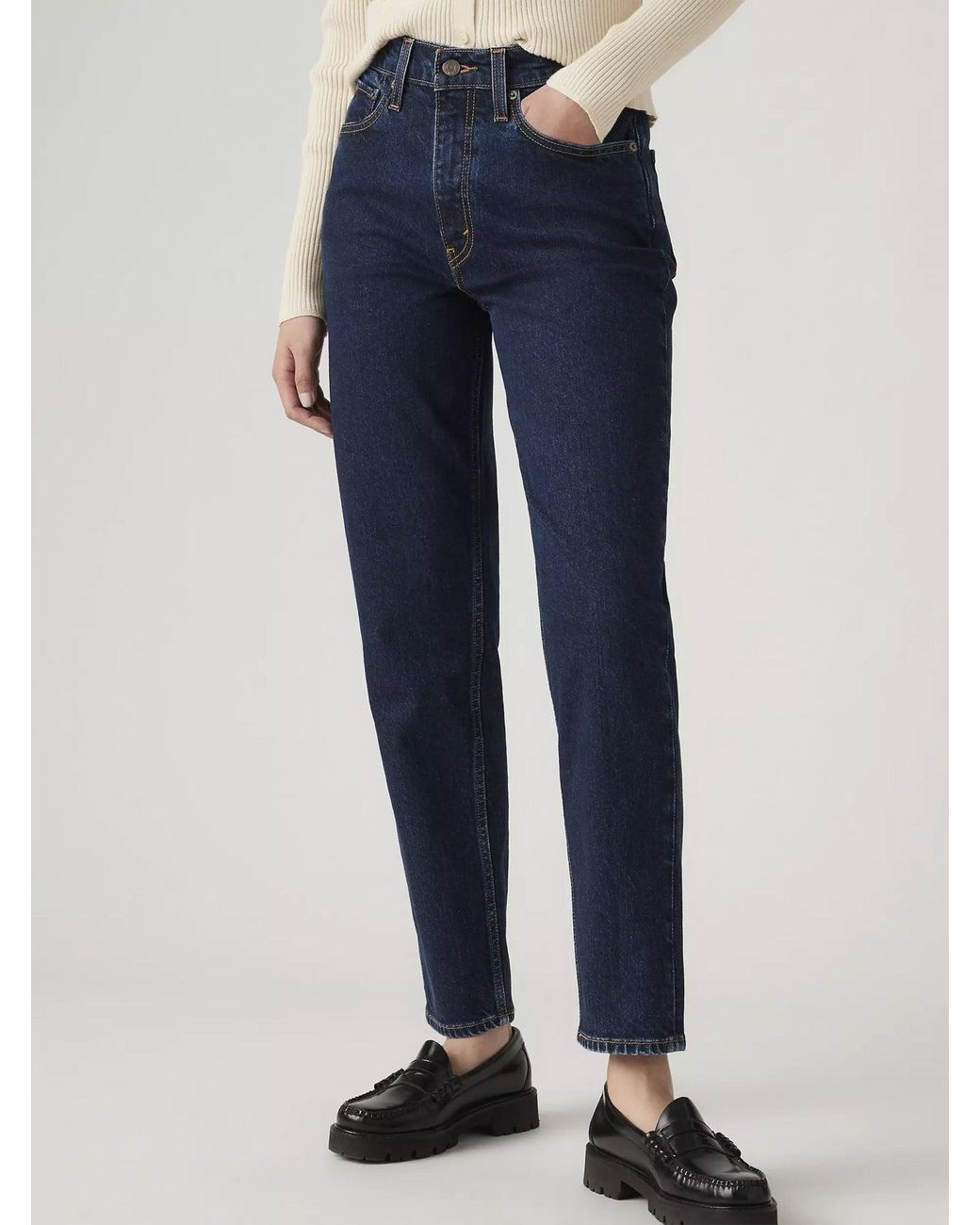 Levi's Blue Levi's Eroded Way 80S Mom Jean