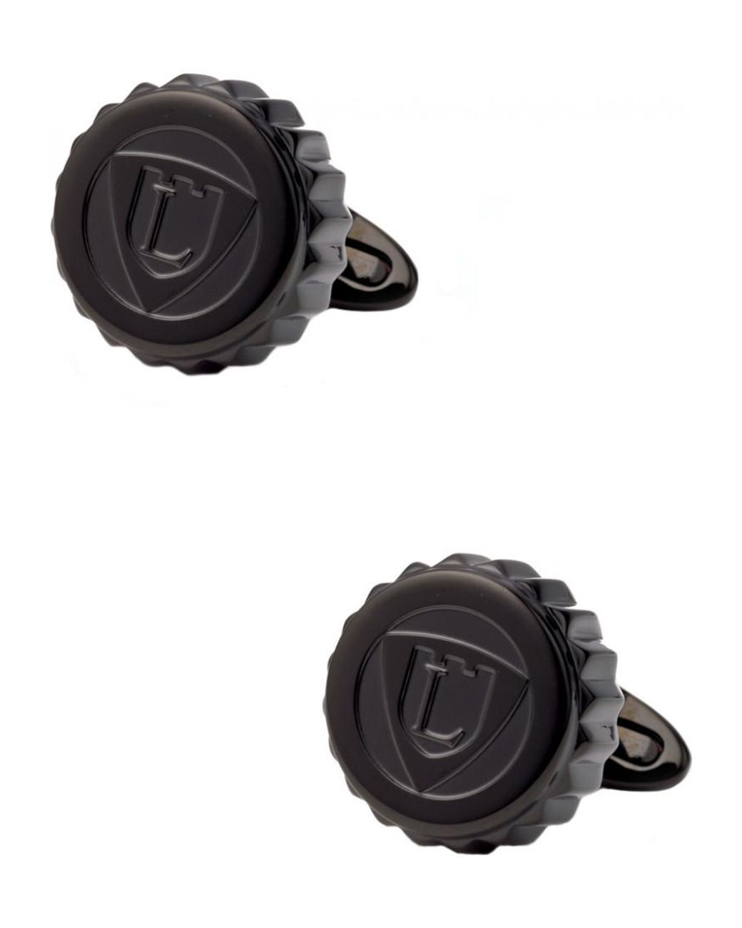 Lancaster Black Gla008B Cufflinks for men