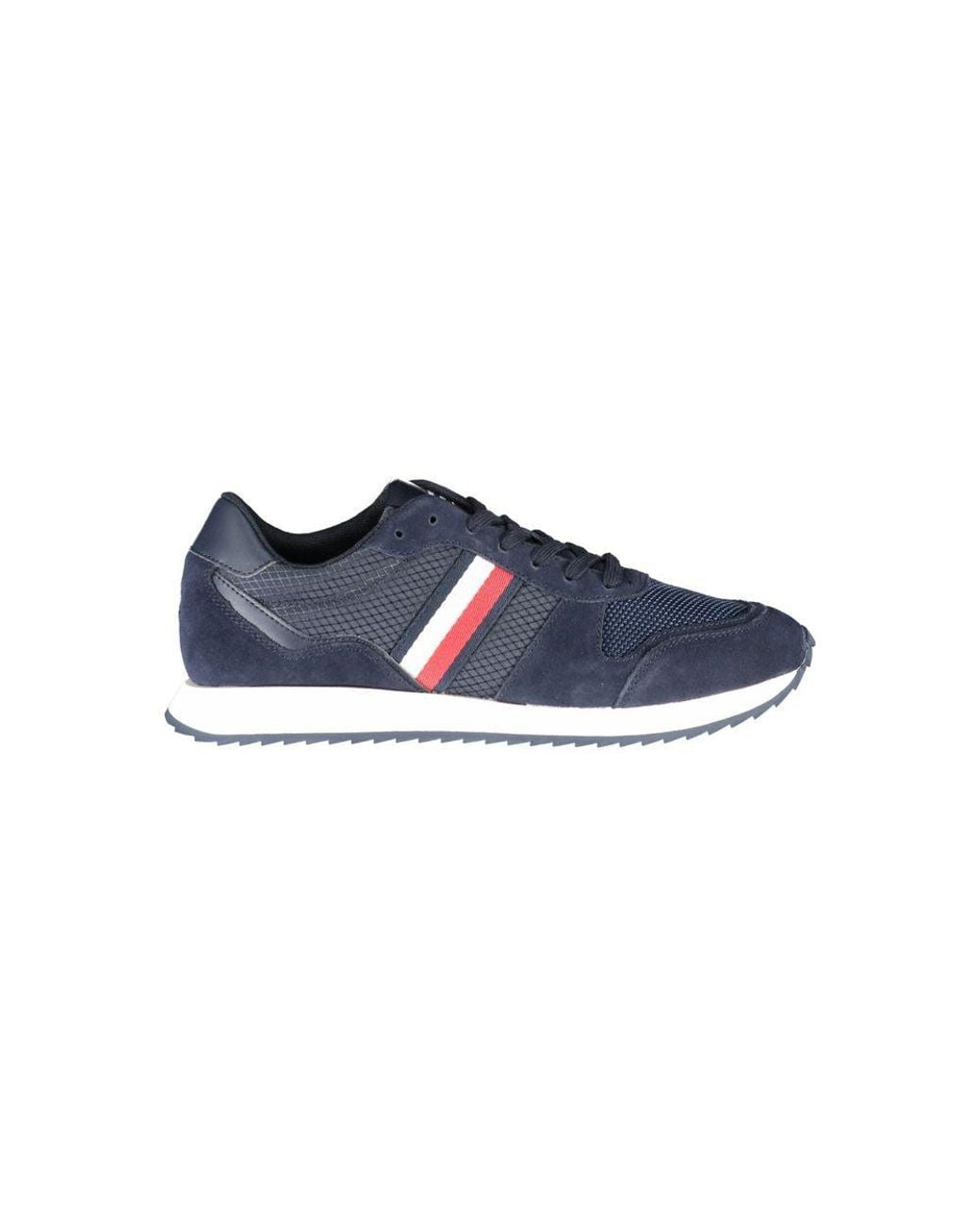 Tommy Hilfiger Blue Polyester Sneaker for men