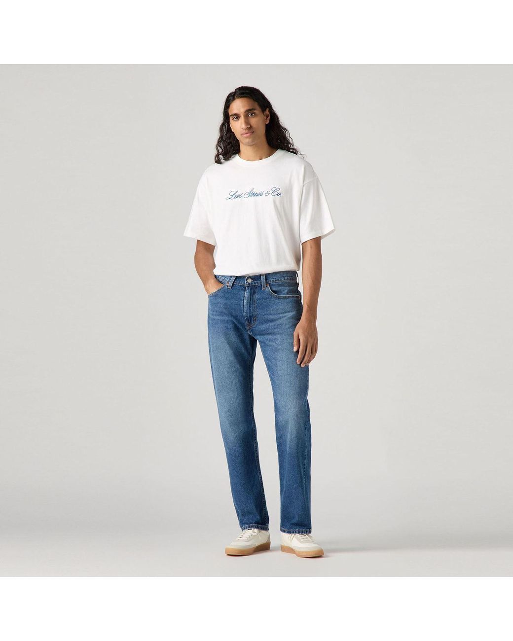 Levi's Blue Levi's 505 Hour Regular Jeans for men