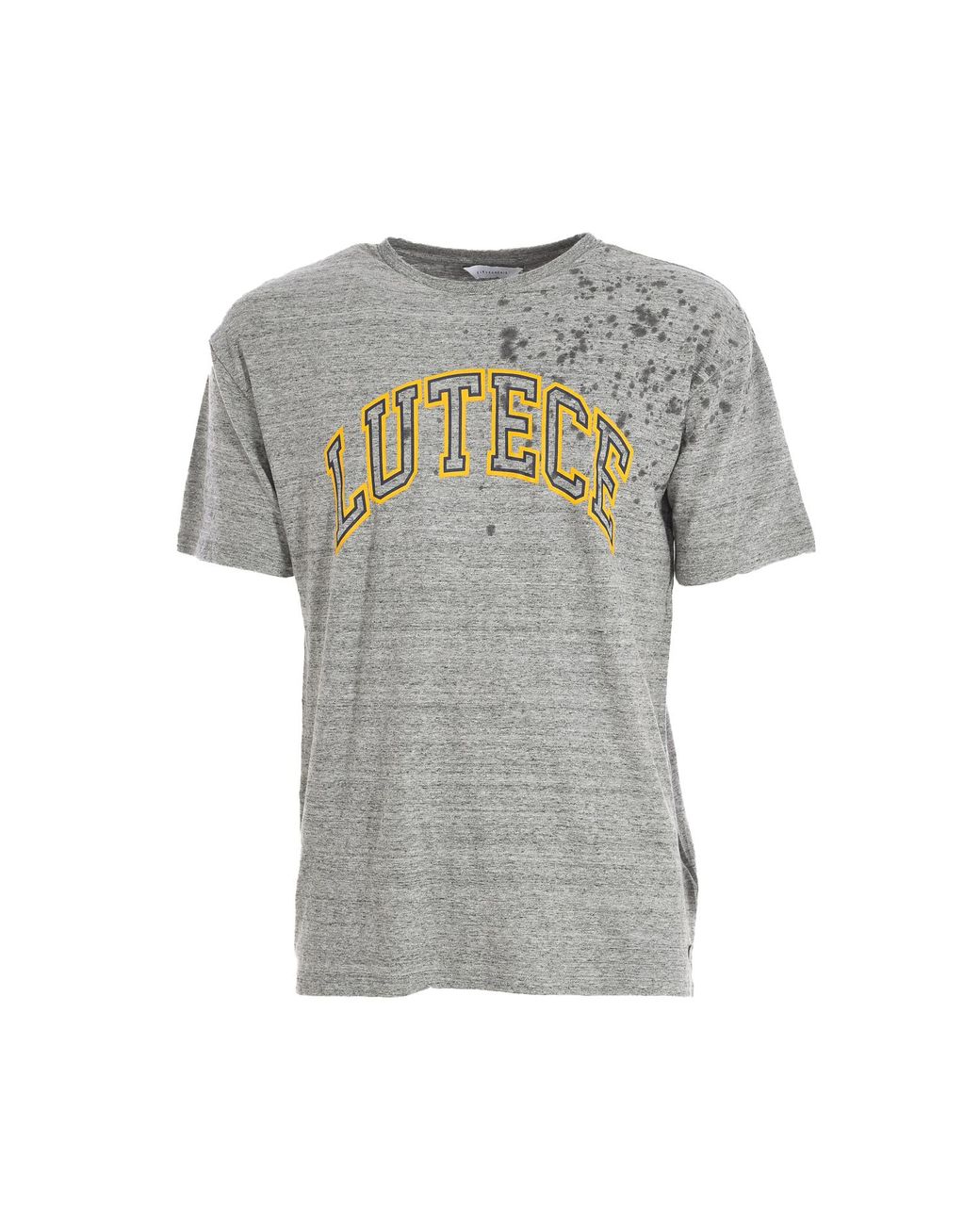 ELEVEN PARIS Gray Nutece 17F1Ts800 Short Sleeve T-Shirt for men