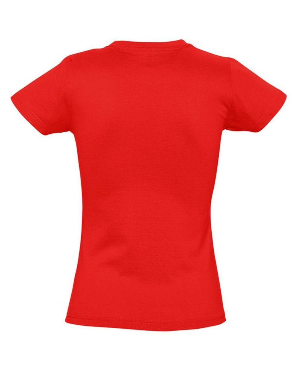 Sol's Red Ladies Imperial Heavy Short Sleeve T-Shirt Cotton