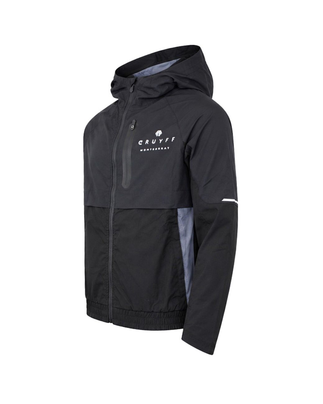 Cruyff Black Equator Jacket Nylon for men