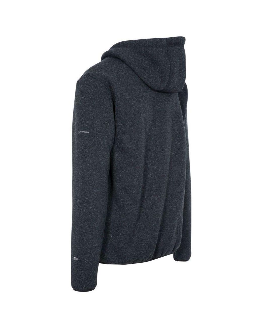 Trespass Blue Tableypipe Fleece Jacket for men