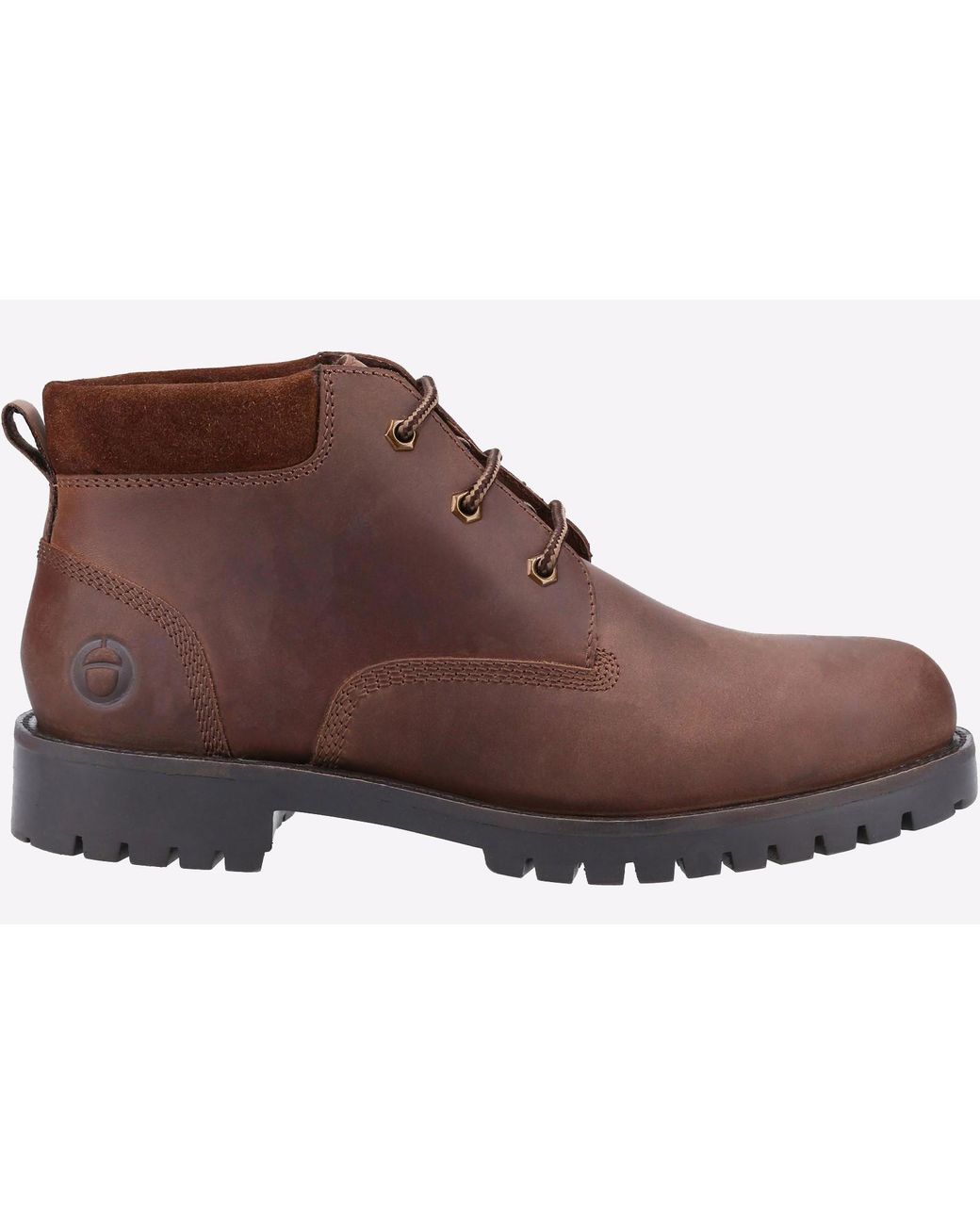 Cotswold Brown Banbury Leather Boots for men