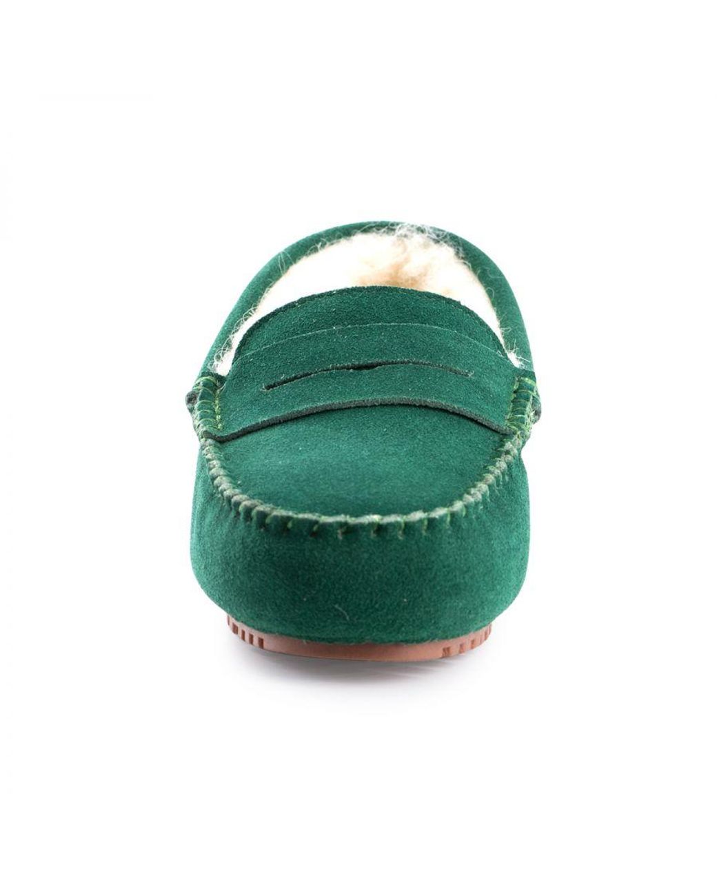 Aus Wooli Green Australia Byronbay Cosy Moccasins