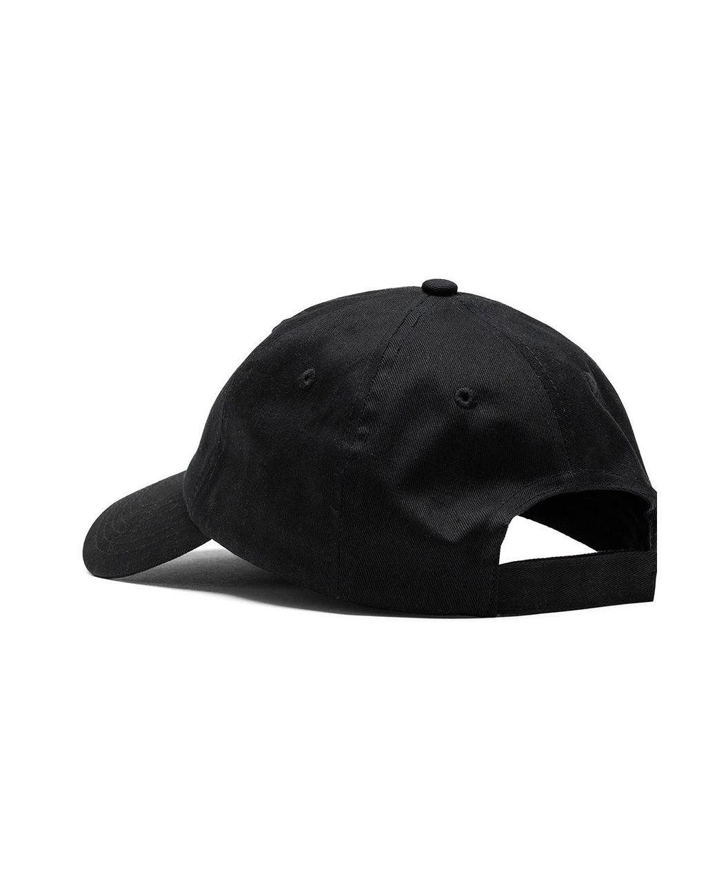 Good For Nothing Black Cap With Embroidered Logo for men
