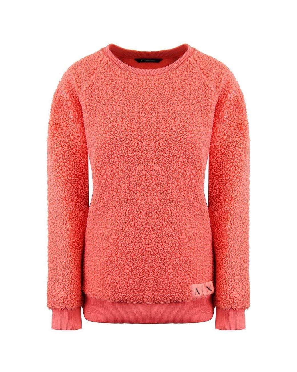 Armani Pink Exchange Fluffy Sweater
