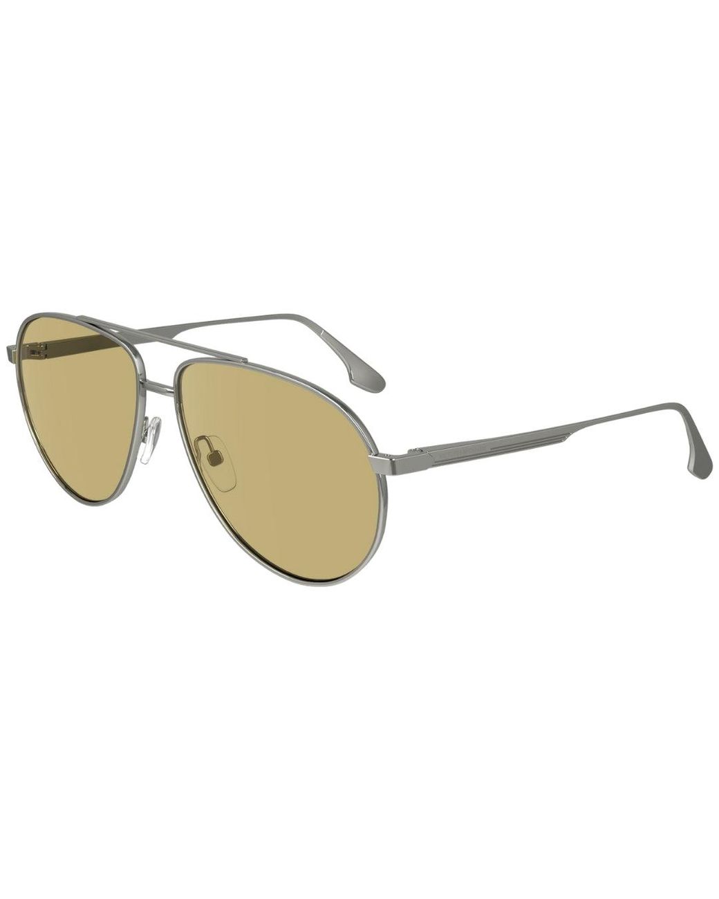 Victoria Beckham Brown Sunglasses Metal
