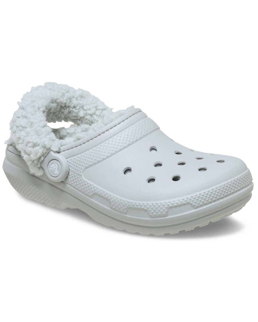 CROCSTM Blue Classic Fleece Lined Thermoplastic Atmosphere Clogs for men