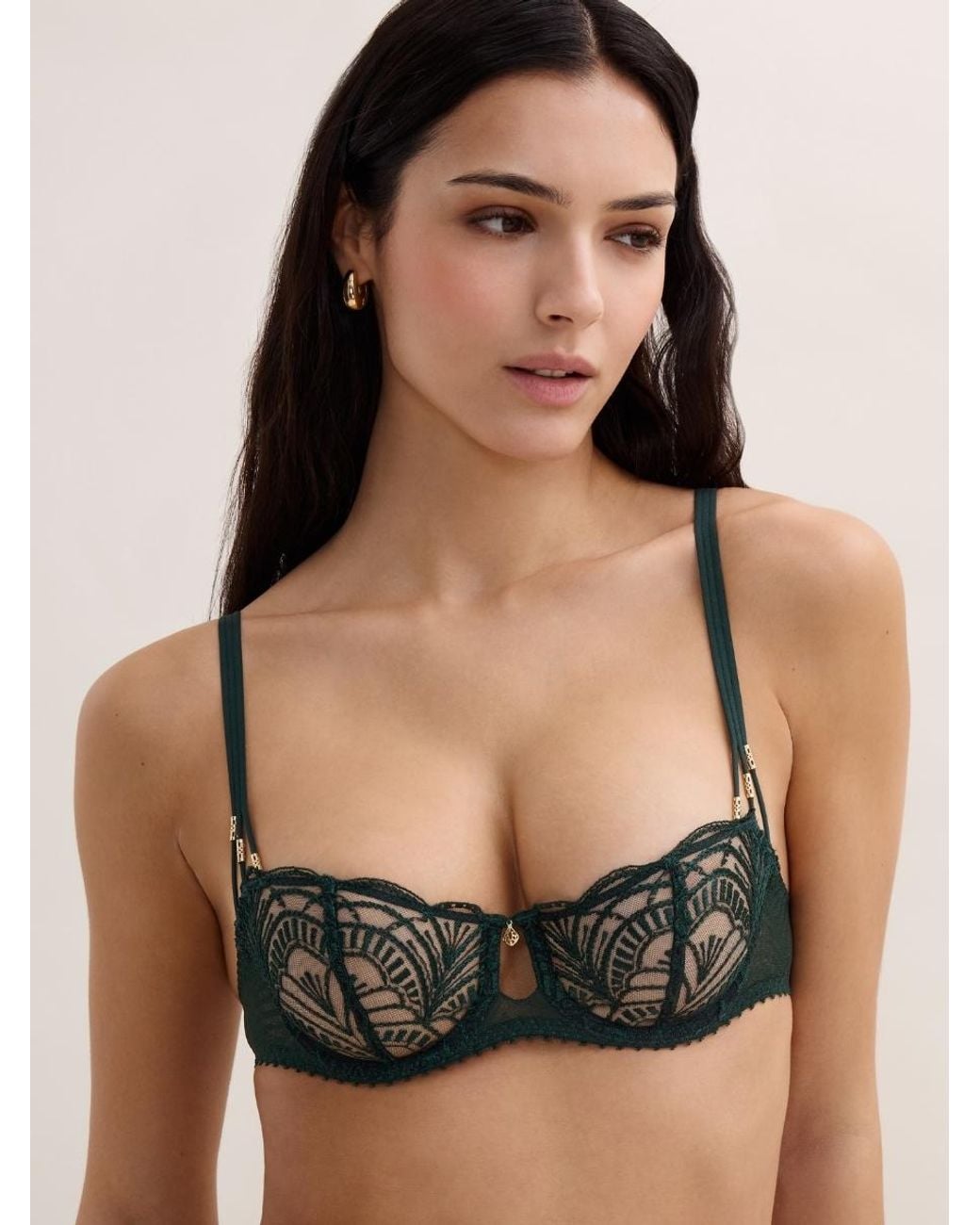 Aubade Black Vibes Half Cup Bra