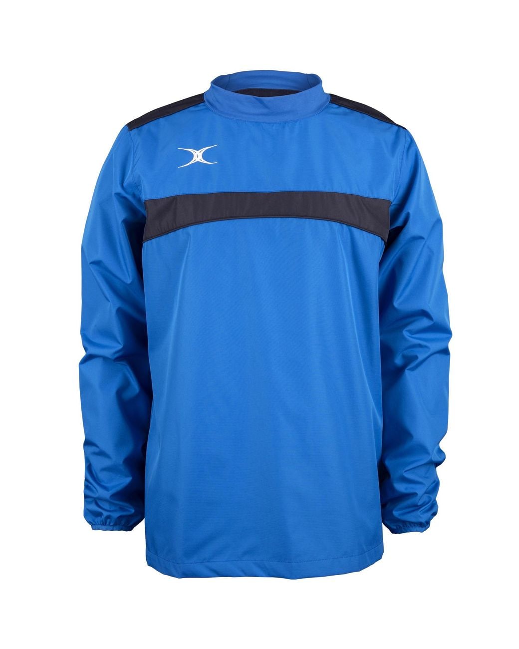 Gilbert Blue Photon Warm-Up Top (Royal/Dark) for men