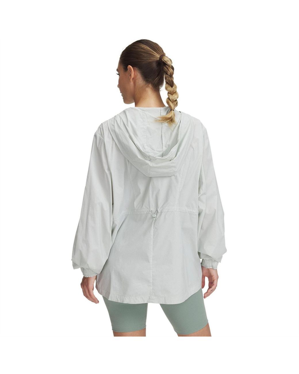 Under Armour Gray Cinch Waist Jkt