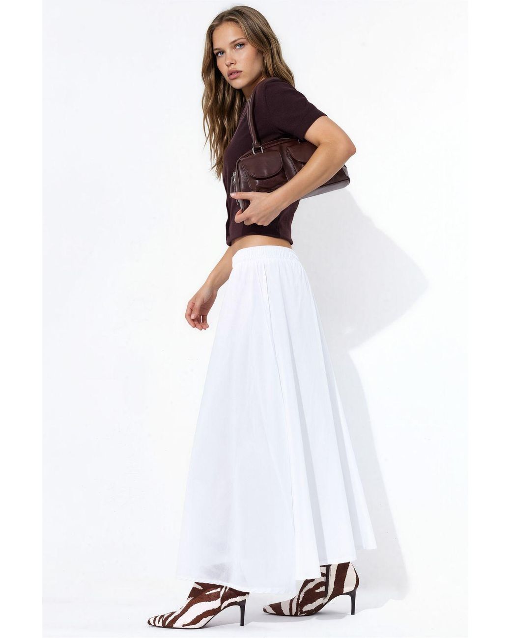 Busem White Skirt