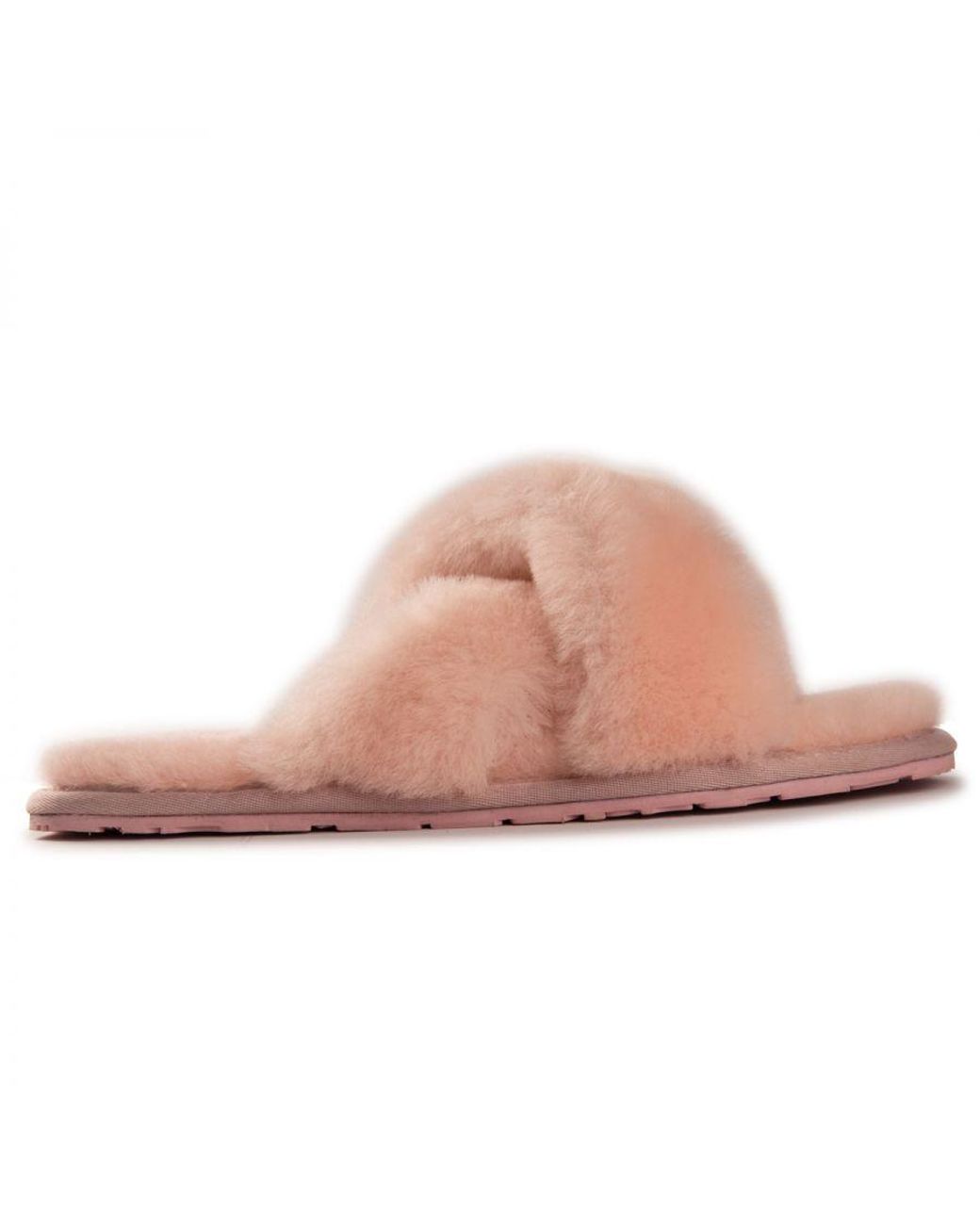 Aus Wooli Pink Australia Sheepskin Wool Brighton Slippers