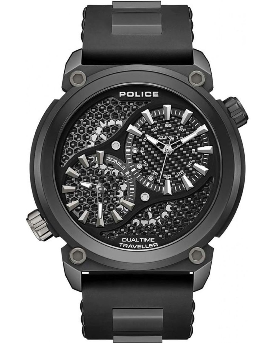 Police Black Pewgm0071802 Boa Watch for men