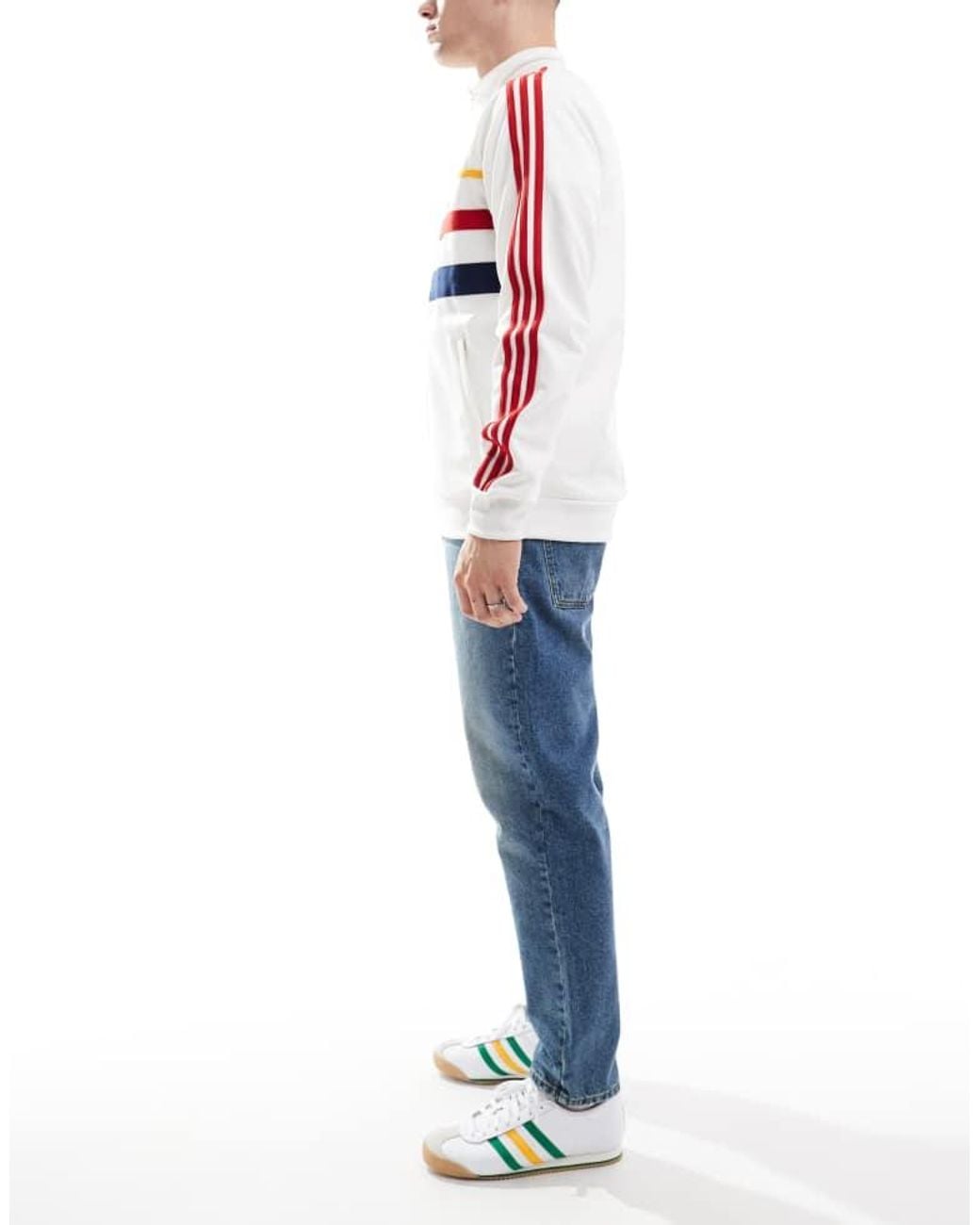 ASOS Blue Tapered Fit Jeans for men