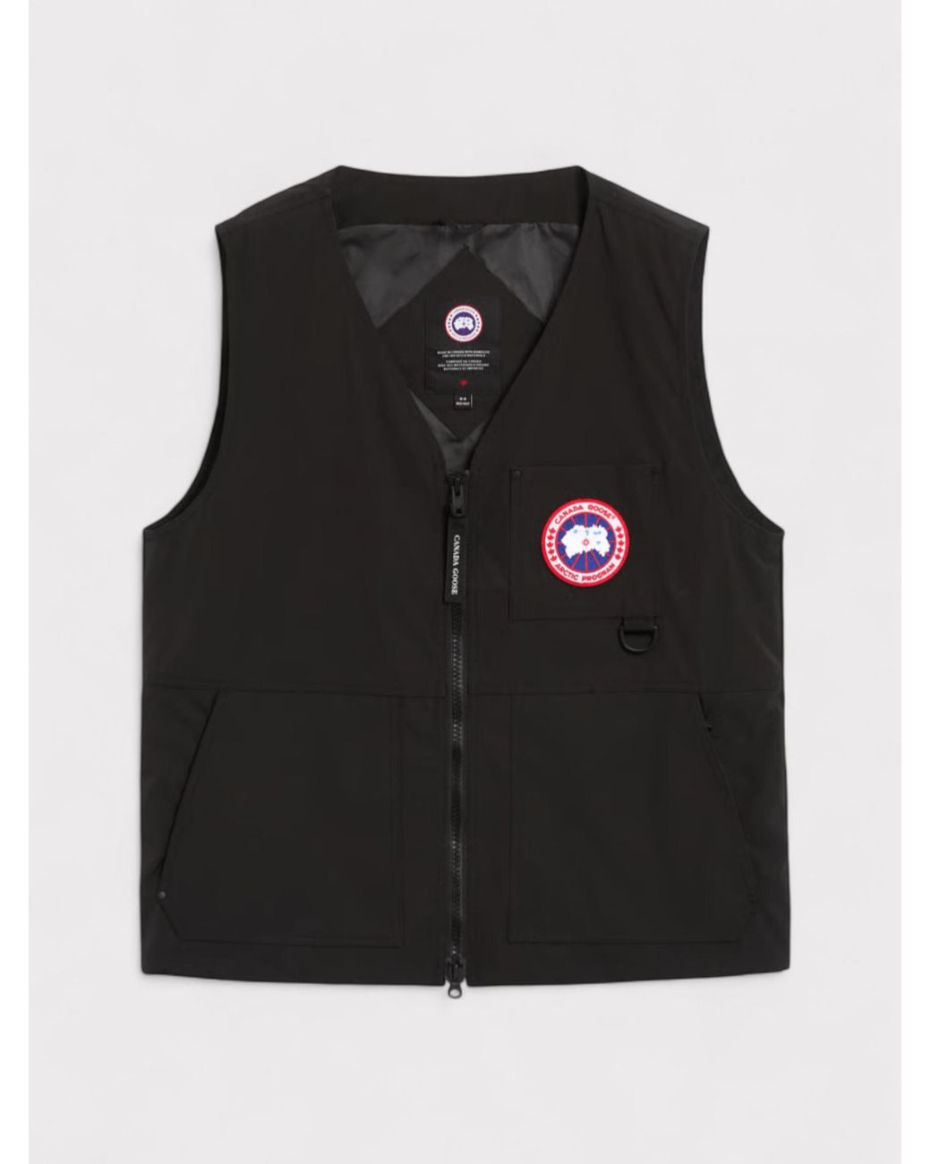 Canada Goose Black Canmore Vest for men