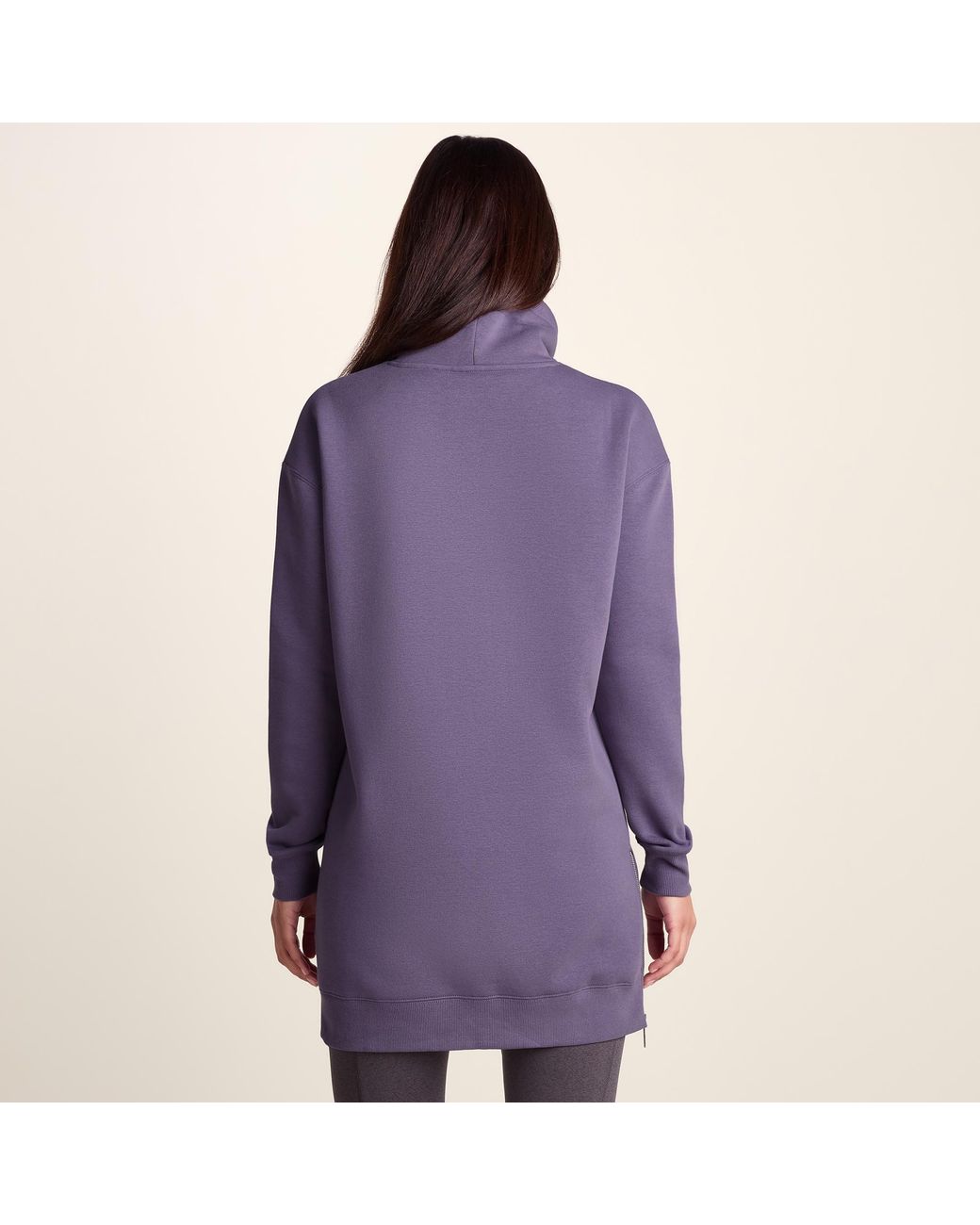 TOG24 Purple Drakeford Supersoft Longline Sweat