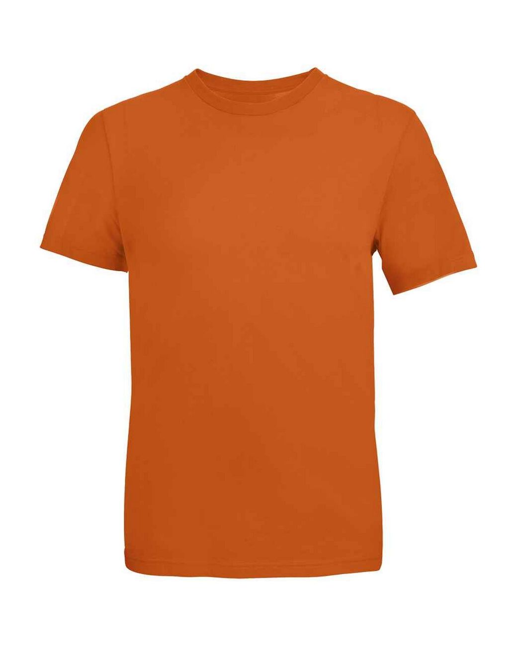 Sol's Orange Adult Tuner Plain T-Shirt (Dark)