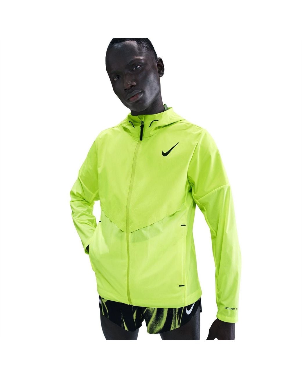 Nike Green Stormfit Jkt Sn54 for men