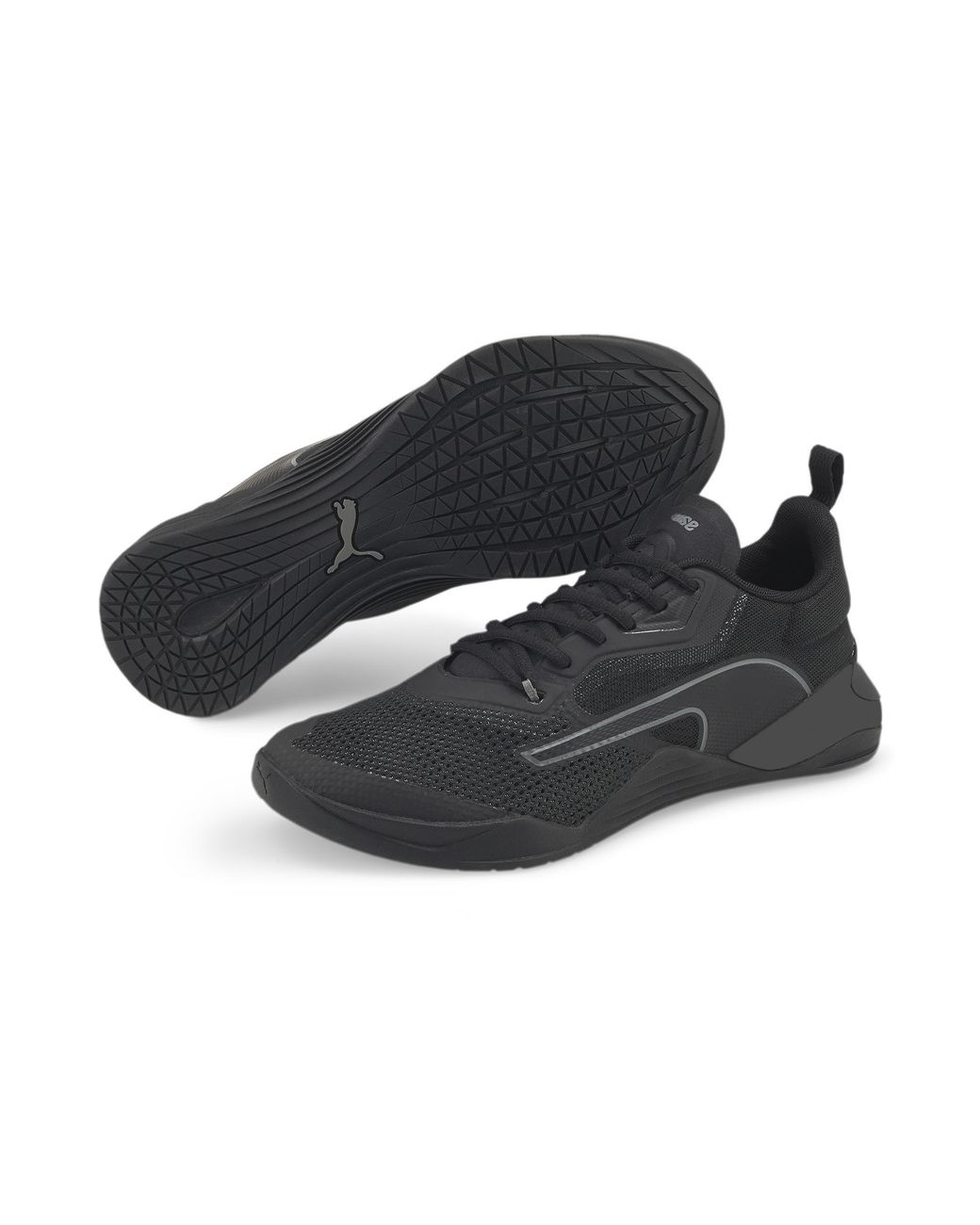 PUMA Black Fuse 2.0 Training Shoes for men