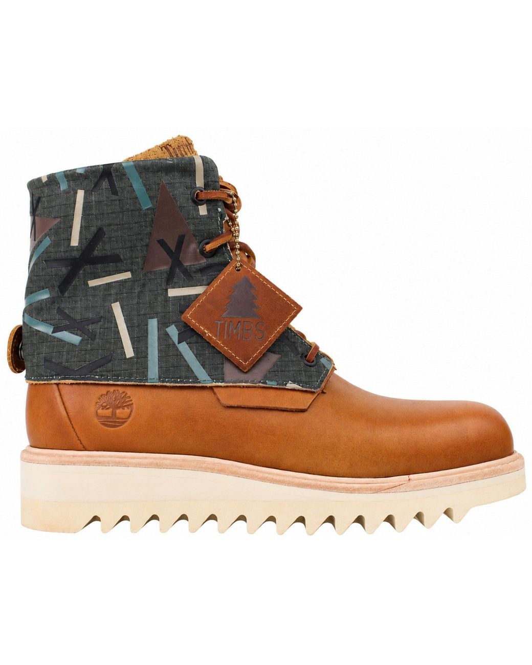 Timberland Brown Vibram Boots Leather for men