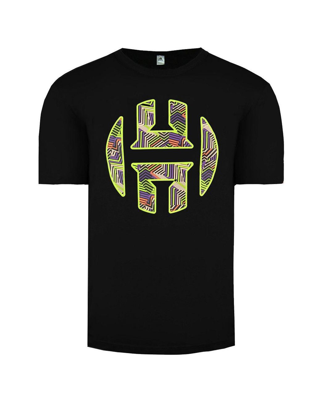 Adidas Black Harden Summer T-Shirt Cotton for men