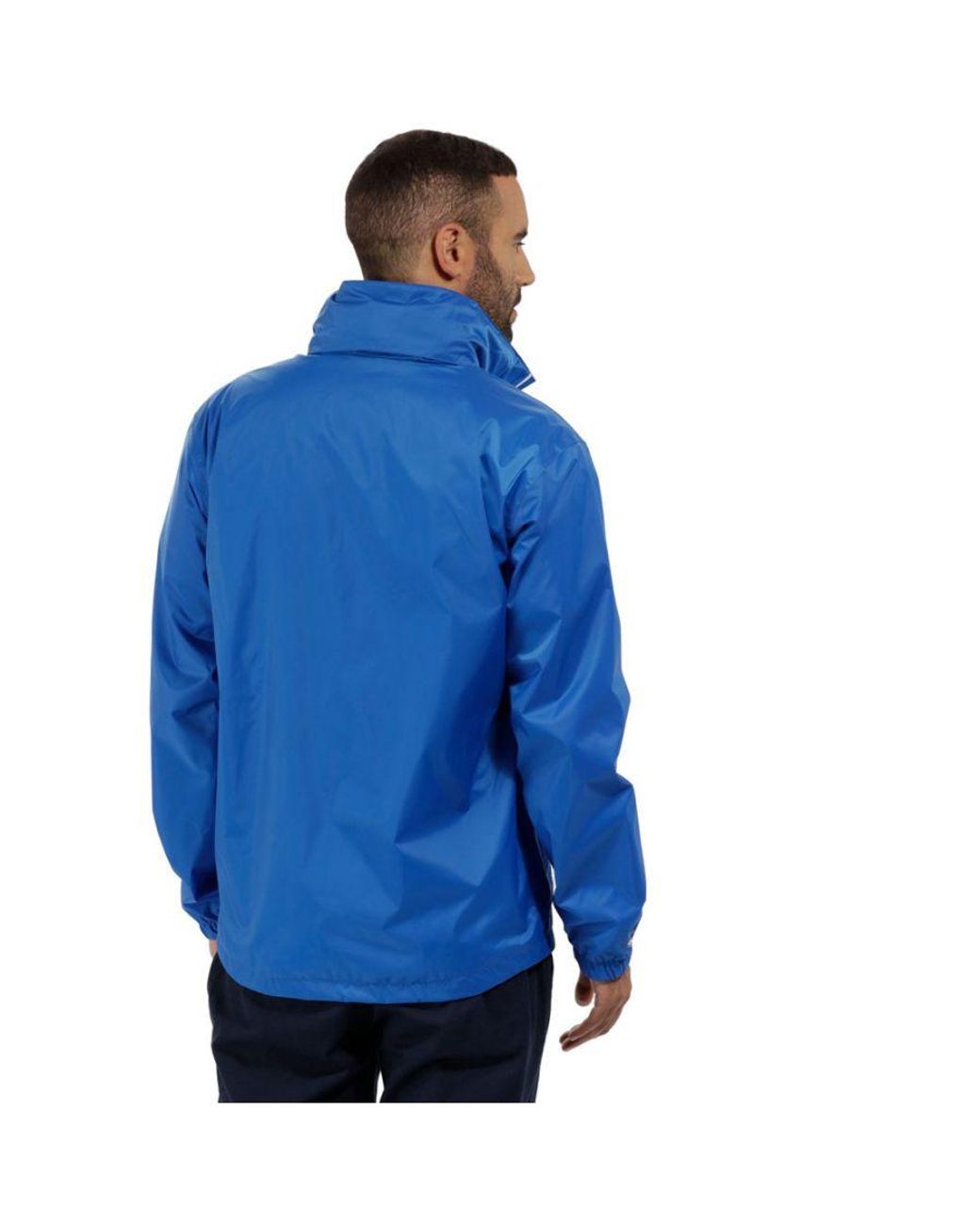 Regatta Blue Lyle Iv Waterproof Breathable Packable Jacket Coat for men