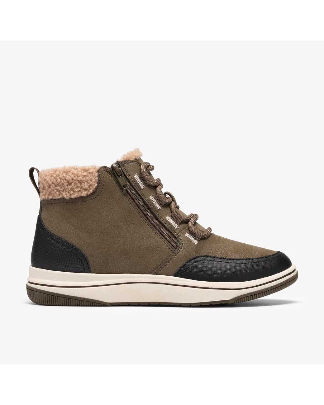 Clarks Brown Brinkley Moss Boots