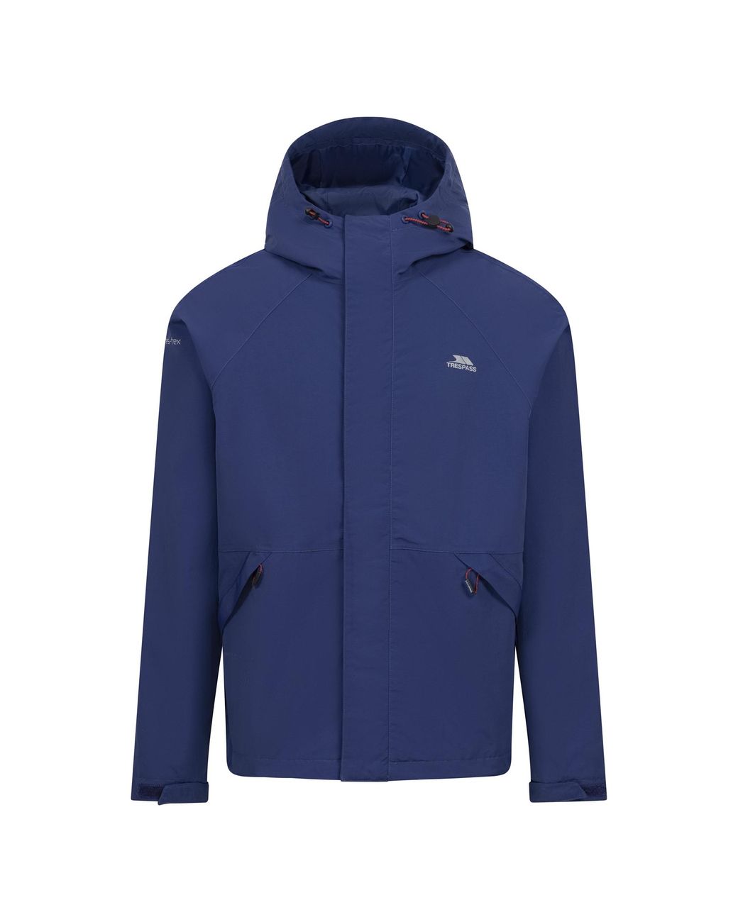 Trespass Blue Bayhead Waterproof Jacket for men