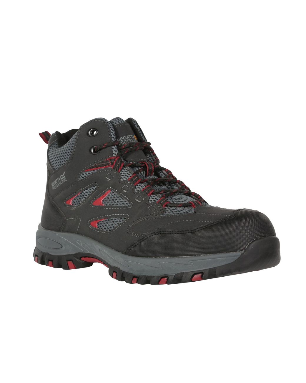 Regatta Black Mudstone Safety Boots (Ash/Rio) for men