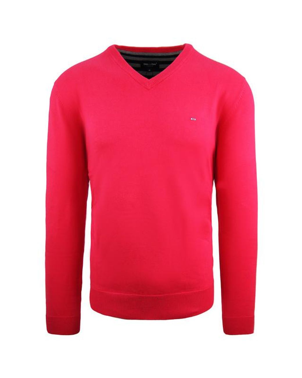 Eden Park Red Paris Sweater Cotton for men