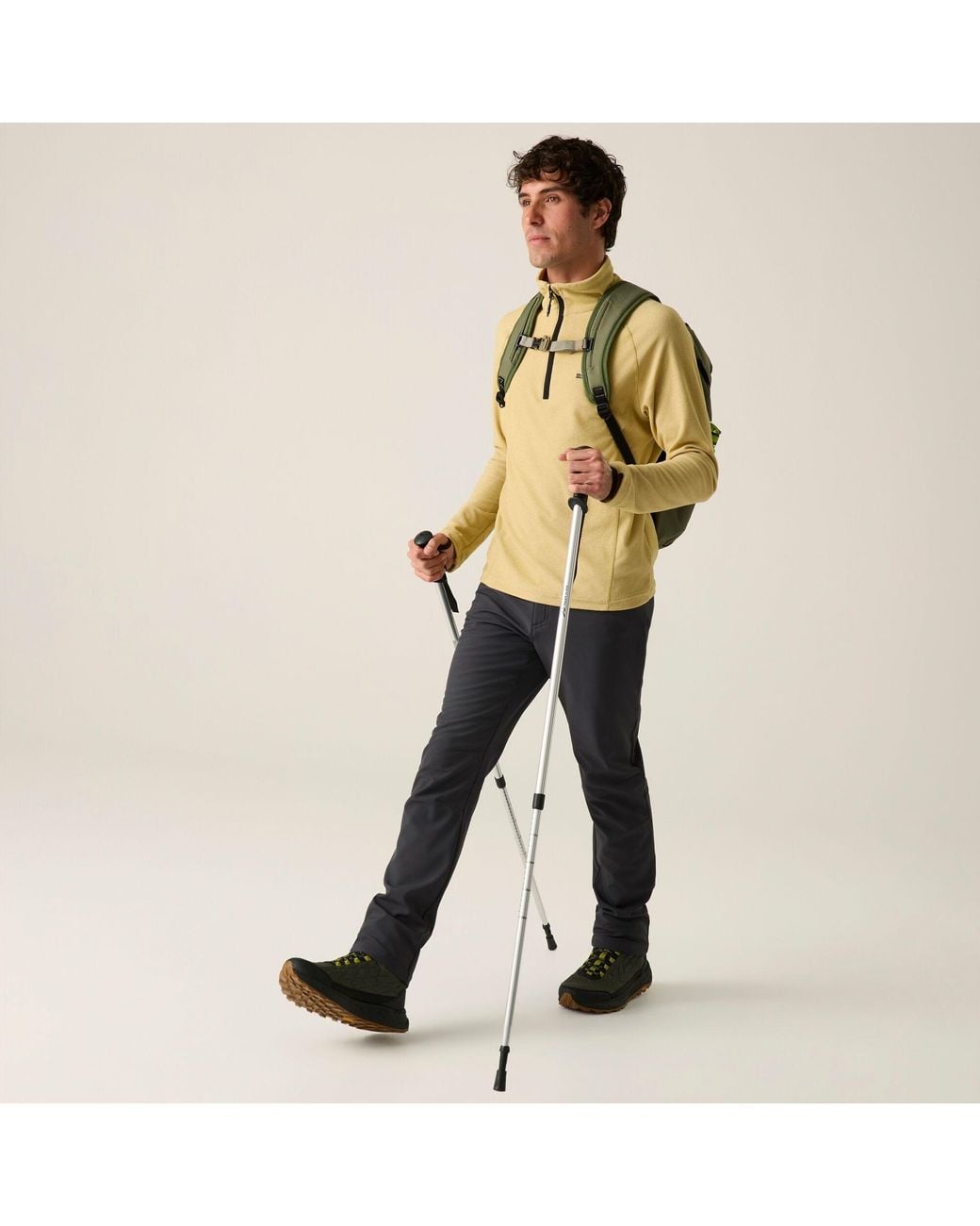 Regatta Natural Fenton Softshell Trousers (Ash) for men