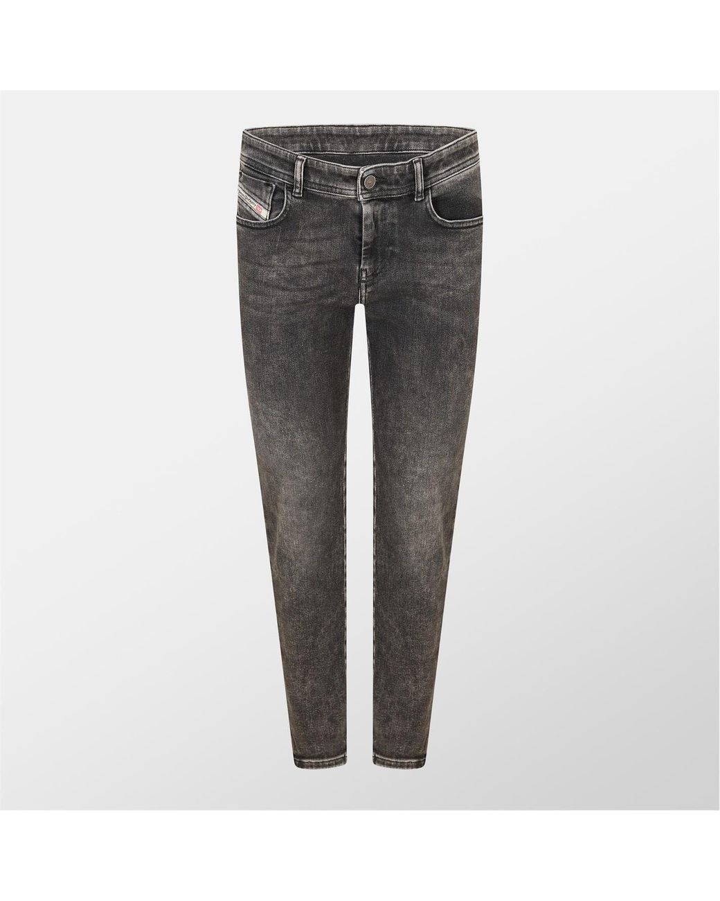DIESEL Gray Slandy Straight Jeans