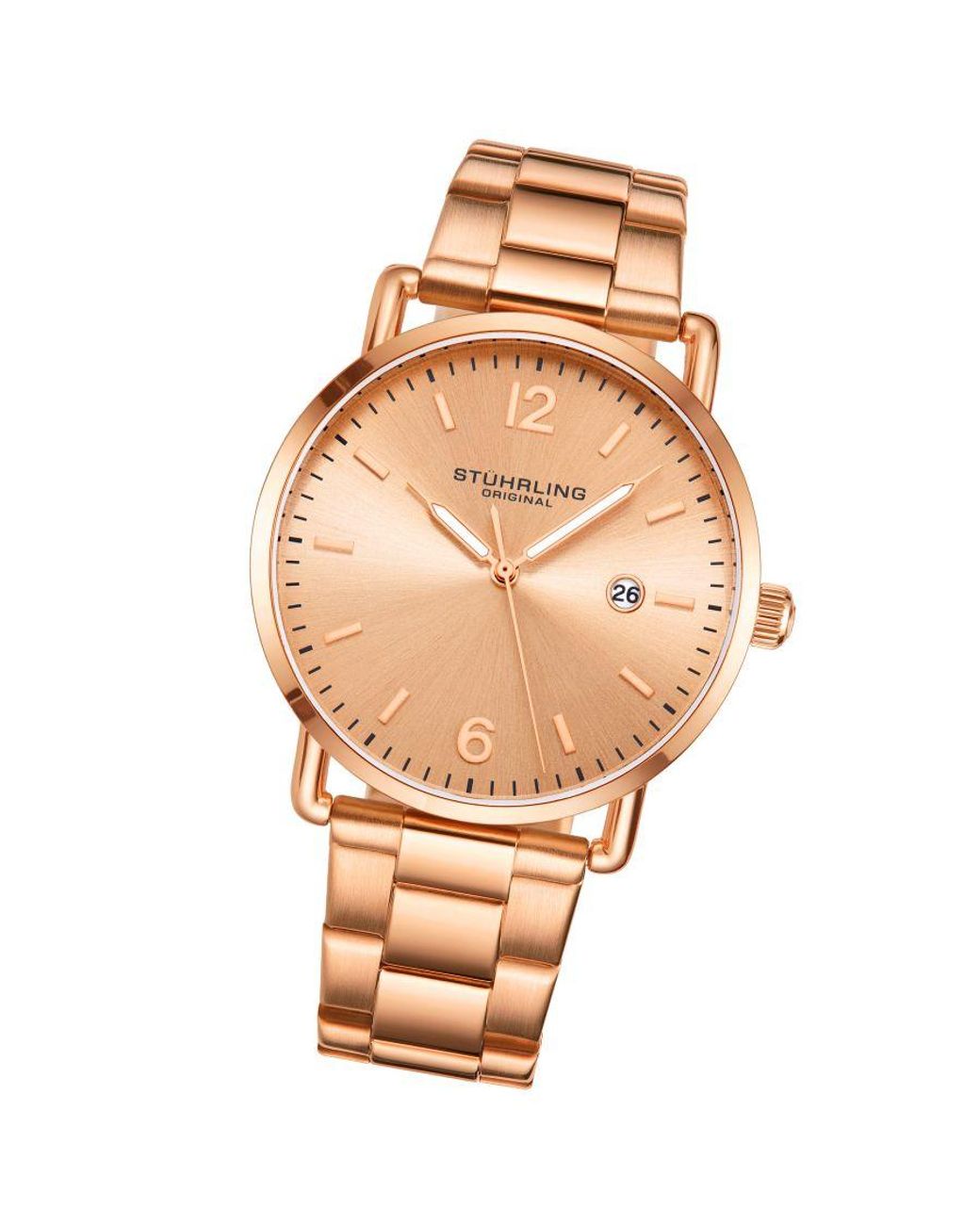 Stuhrling Metallic Oslo Quartz 38Mm for men