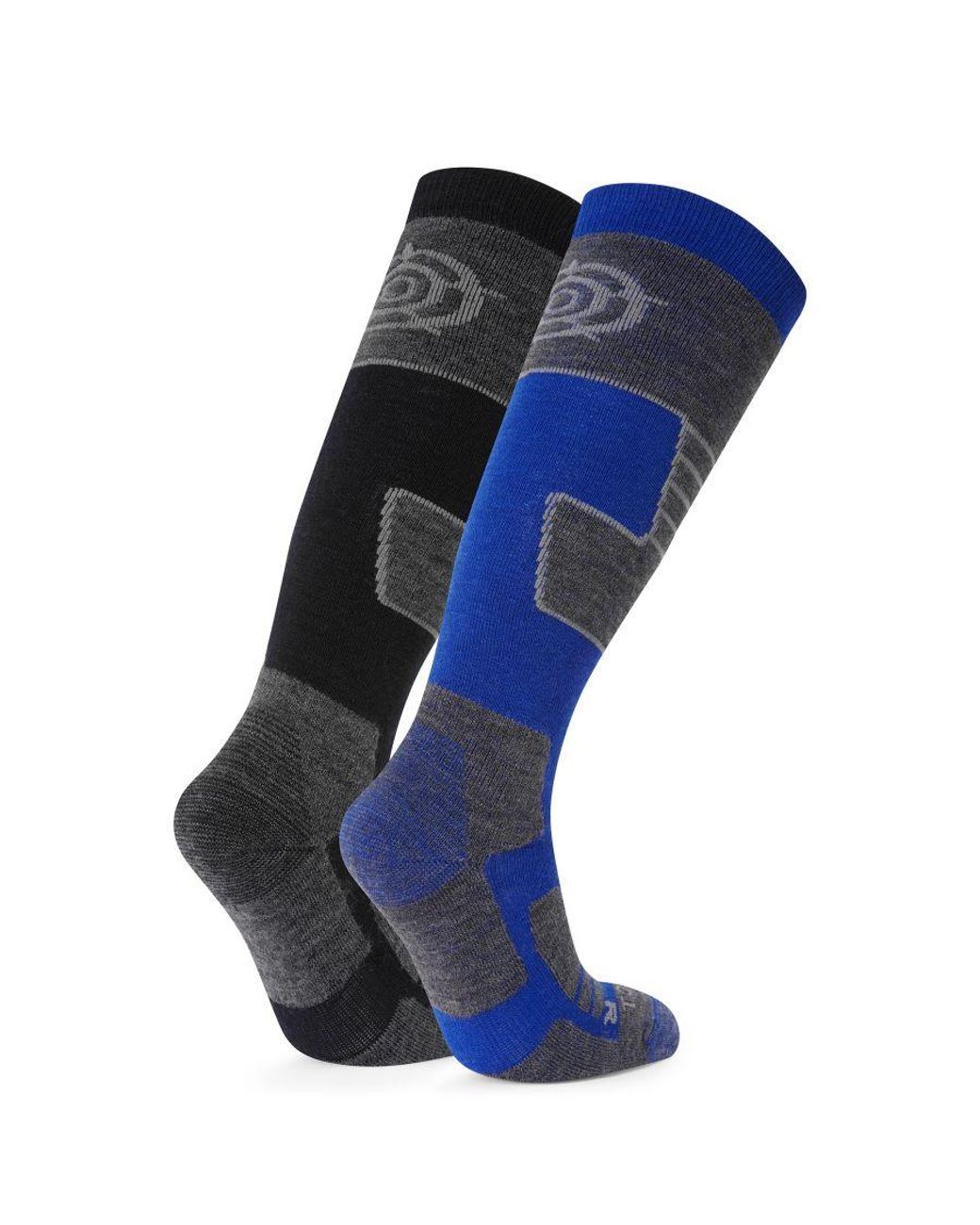 TOG24 Blue Linz 2 Pack Ski Socks/Royal for men