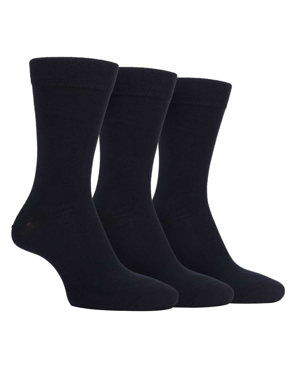 Farah Blue 3 Pack Bamboo Dress Socks Soft Breathable for men