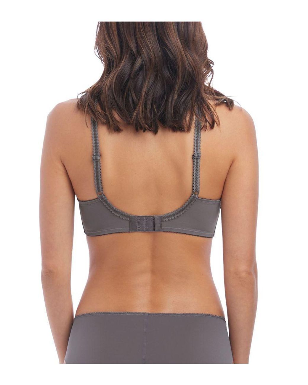 Wacoal Gray Lace Essentiel Fuller Figure Bra