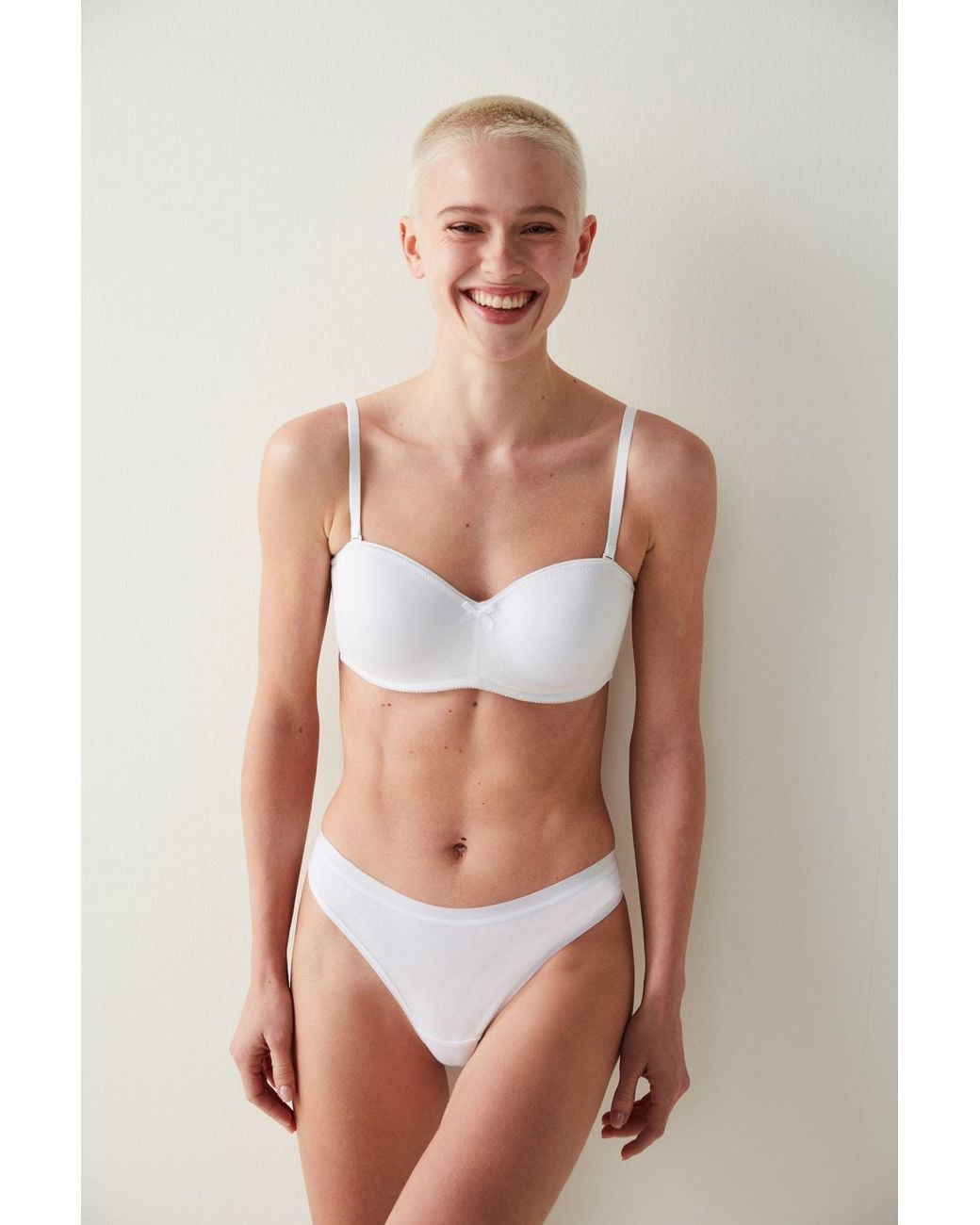 Penti White Underwire Bralette With Removable Straps