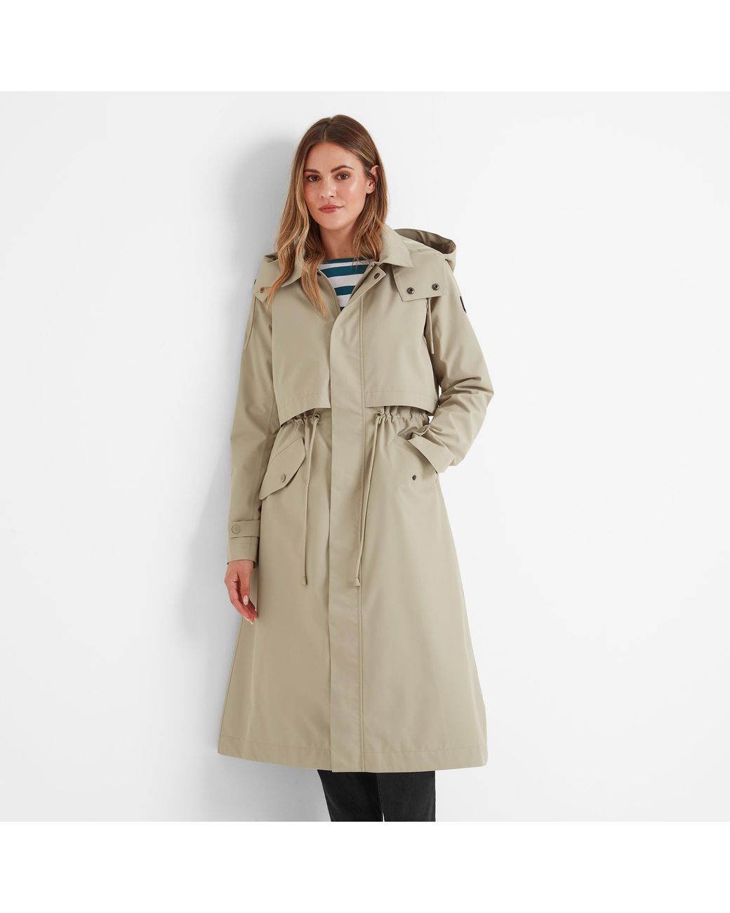 TOG24 Natural Alva Waterproof Jacket Taupe